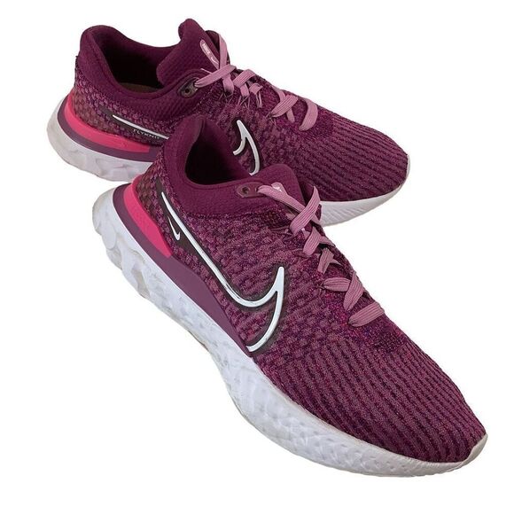 Women’s Nike React Infinity Run Flyknit 3 Running Shoes - Picture 1 of 9